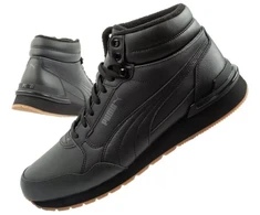 Vyriški Puma ST Runner v4 Mid aukšto aulo sportbačiai, juodi