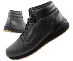 Vyriški Puma ST Runner v4 Mid aukšto aulo sportbačiai, juodi