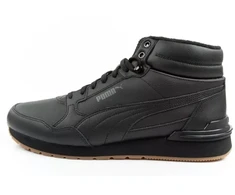 Vyriški Puma ST Runner v4 Mid aukšto aulo sportbačiai, juodi