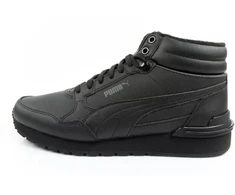 Vyriški Puma ST Runner v4 Mid aukšto aulo sportbačiai, juodi