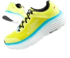 Vyriški Skechers Max Cushioning lengvi laimo spalvos bėgimo bateliai