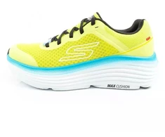 Vyriški Skechers Max Cushioning lengvi laimo spalvos bėgimo bateliai