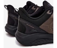 Vyriški sportbačiai su Memory Foam žalia-juodi Remel