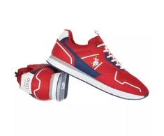 Vyriški sportbačiai US Polo Assn. - NOBIL004-Raudonas-DBL01
