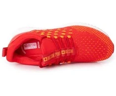 Vyriški sportbačiai su Memory Foam, raudoni