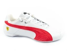 Vyriški sportiniai bateliai Puma Ferrari Future Cat, balti, iš natūralios odos, madingi