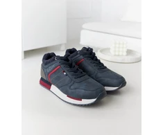 Vyriški tamsiai mėlyni sportbačiai Lee Cooper