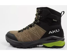 Vyriški trekingo sportbačiai Adapta Gore-Tex, odiniai, juodi žali, Aku