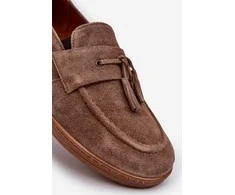 Vyriški zomšiniai batai Zazoo 1566 Brown