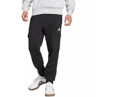 Vyriškos adidas Essentials Feelcozy Fleece Cargo kelnės, juodos JE3820
