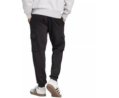Vyriškos adidas Essentials Feelcozy Fleece Cargo kelnės, juodos JE3820