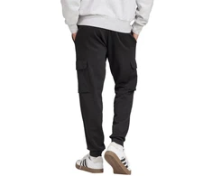 Vyriškos adidas Essentials Feelcozy Fleece Cargo kelnės, juodos JE3820