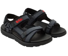 Vyriškos basutės su lipukais Lee Cooper, mėlynos ir juodos