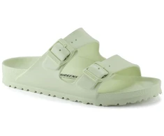 Vyriškos Birkenstock Arizona Essentials EVA „Faded Lime“ spalvos putplasčio šlepetės plačiai pėdai (1024571)