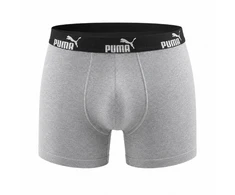 Vyriškos boksinės trumpikės Puma, 6 vnt., juodos, žalios ir pilkos