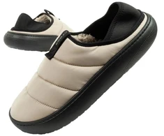 Vyriškos Crocs šlepetės Classic Puff Galingumas, smėlio spalvos, šiltintos