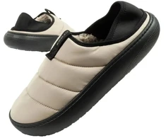 Vyriškos Crocs šlepetės Classic Puff Galingumas, smėlio spalvos, šiltintos