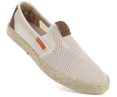 Vyriškos įsispiriamos espadrilės smėlio spalvos Bugatti TT15305