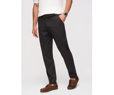Vyriškos juodos chino kelnės regular fit