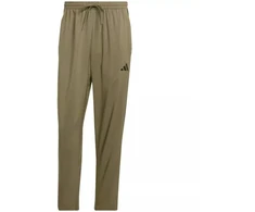 Vyriškos kelnės adidas Essentials Stanford su 3 dryželiais, atvirais kraštais, alyvuogių spalvos JE6401