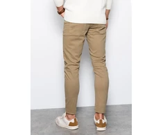 Vyriškos kelnės chinos P159 - smėlio spalvos