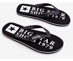 Vyriškos lengvos šlepetės Big Star juodos