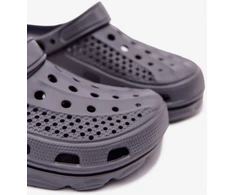 Vyriškos putplasčio klumpės, pilkos