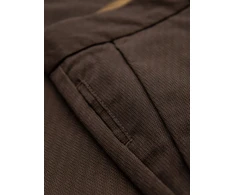Vyriškos rudos chino kelnės, regular fit