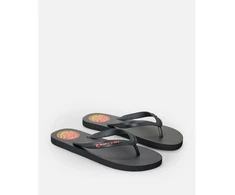 Vyriškos šlepetės per pirštą Rip Curl Icons Of Surf Bloom, juodos