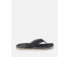 Vyriškos šlepetės per pirštą Rip Curl Pacific Rinse Bloom, juodos