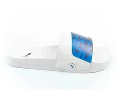 Vyriškos sportinės šlepetės Puma BMW MMS Leadcat 2.0 Graphic, madingos, baltos