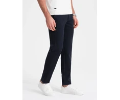 Vyriškos tamsiai mėlynos chino kelnės slim fit