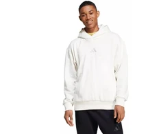 Vyrų adidas All Szn Fleece džemperis su gobtuvu Baltas IY4121