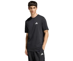 Vyrų adidas Lauko kalnų dviračių grafiniai juodi marškinėliai KB2536