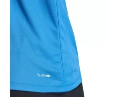 Vyrų adidas treniruočių pagrindiniai mėlyni T-marškinėliai KD5471