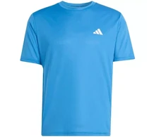 Vyrų adidas treniruočių pagrindiniai mėlyni T-marškinėliai KD5471