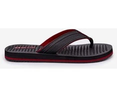 Vyrų juodos vasarinės šlepetės Flip Flop tipo