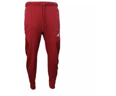 Vyrų raudonos Air Jordan Dri-FIT Treniruočių Fleece sportinės kelnės - DQ7890-613
