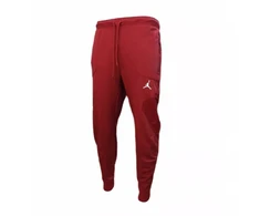 Vyrų raudonos Air Jordan Dri-FIT Treniruočių Fleece sportinės kelnės - DQ7890-613