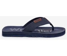 Vyrų tamsiai mėlynos vasarinės šlepetės Wrangler