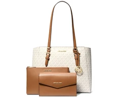 Waniliowa torebka tote Michael Kors 35F3GCFT9T