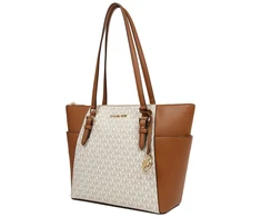 Waniliowa torebka tote Michael Kors 35T0GCFT3B