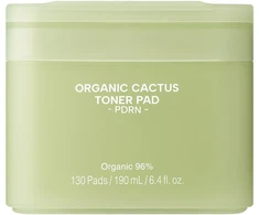 WHAMISA Organic Cactus Toneris Pads (PDRN), 130 pads / 190 ml x40 pcs