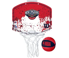 Wilson NBA komandos Naujojo Orleano Pelicans mini krepšinio lenta su lanku WTBA1302NOP