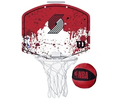 Wilson NBA komandos Portland Trail Blazers mini krepšinio lenta su lanku WTBA1302POR