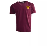 Wood Wood Ace AA marškinėliai Bordo - 10235702-2222-Burgundy