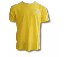 Wood Wood Ace AA T-shirt Kiaulpienių geltona Moterų sportiniai marškinėliai - 10295702-2222-3003