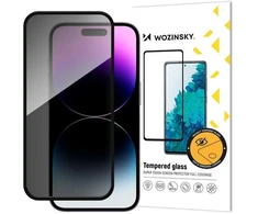 Wozinsky grūdintas stiklas su antispy filtru, skirtas iPhone 16 Pro Max
