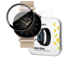 Wozinsky hibridinis stiklas Huawei Watch GT 3 46 mm, juodas