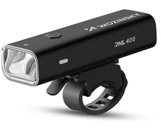 Wozinsky WSBLB2 Priekinis (400 lm) ir Galinis USB-C Dviračio Žibintų Rinkinys - Juodas